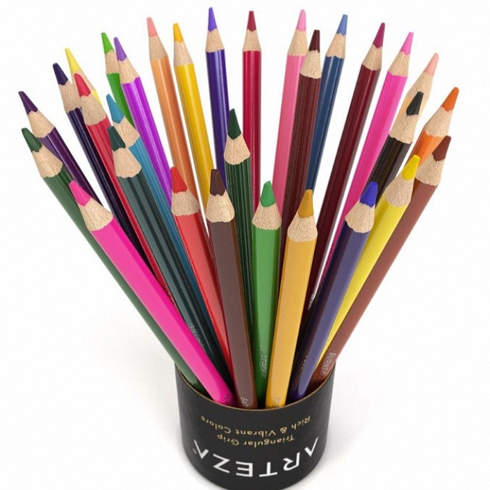 colored pencils