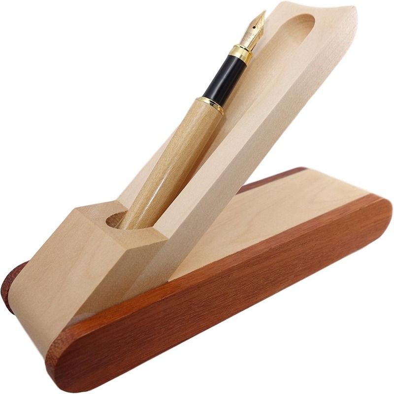 Bamboo pen stand