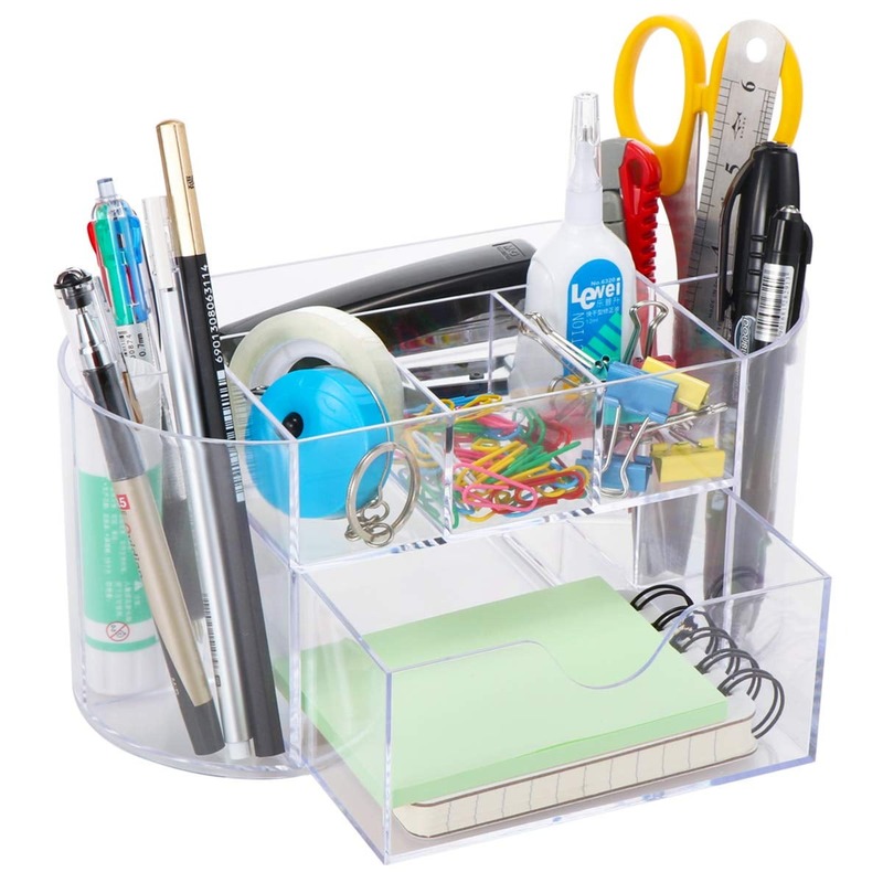 Clear acrylic pen holder